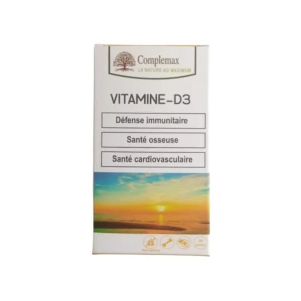 Complemax Vitamine – D3 60 gelules