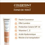 Coverteint Fond de Teint N°12 Beige Clair Spf30 30ml