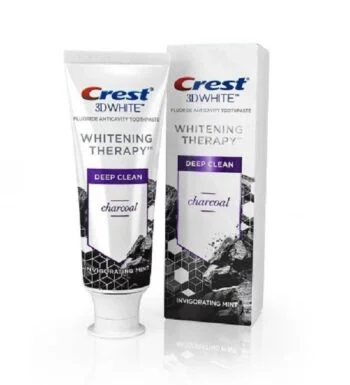 CREST 3D White Whitening Therapy Fluorure au Charbon de Bois 75ml