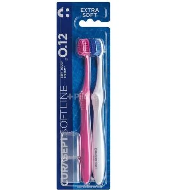 CURASEPT BROSSE À DENTS EXTRA SOFT 012 PACK