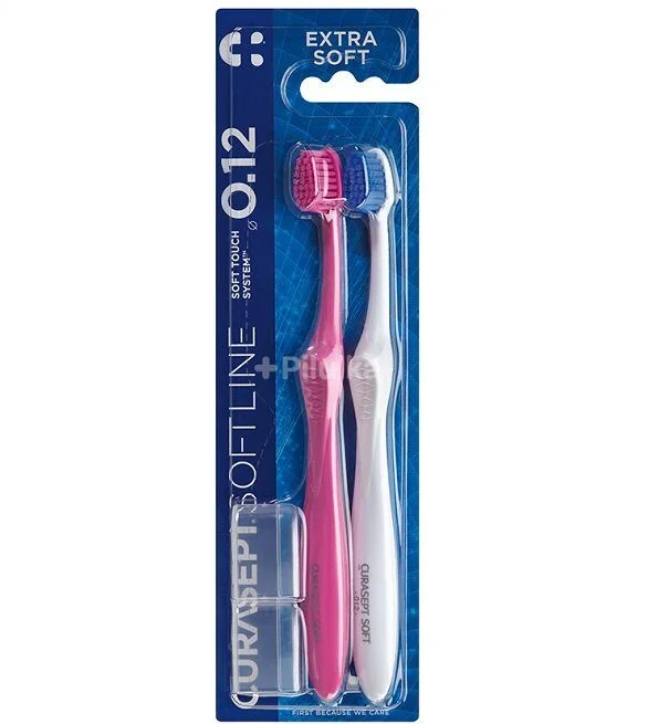CURASEPT BROSSE À DENTS EXTRA SOFT 012 PACK