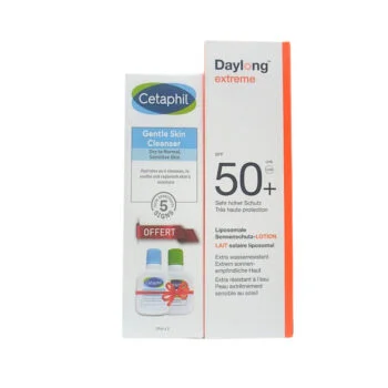Daylong 50+ Extreme 100ml+Cetaphil Lotion & Cleanser Mini pack