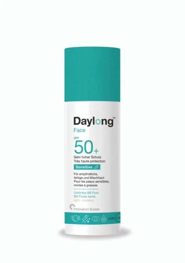 DAYLONG FACE SENSITIVE BB FLUIDE TEINTE SPF 50+ 50 ML