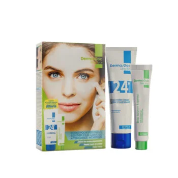 Dermadoc Stop Bouton Express 15ml + Creme Eclaircissante Hydratante 50ml Pack