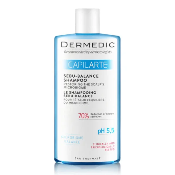 Dermedic Capilarte Shampoing Sebu-Balance Ph 5.5 300ml