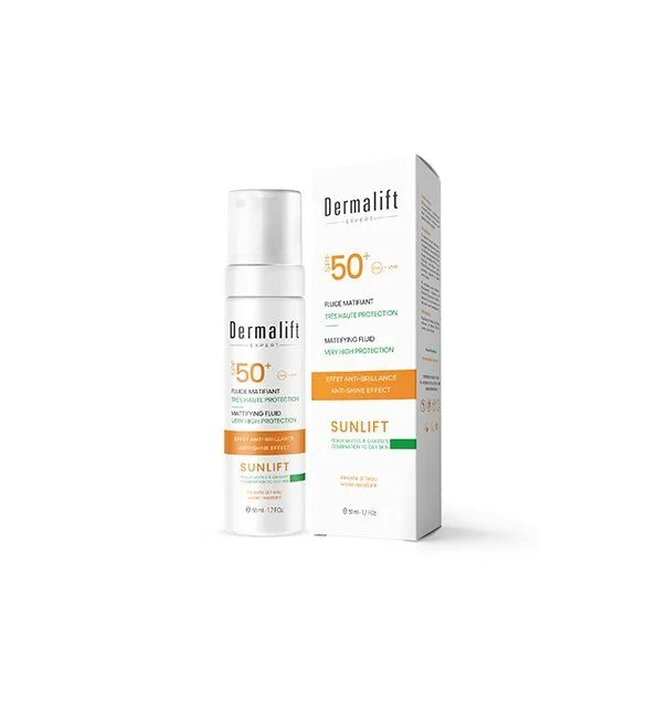 dermalift-sunlift-mat-50ml-1.jpg Dermalift sunlift Fluide Matifiant 50+50ml
