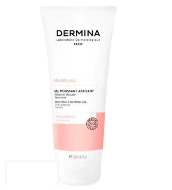 DERMINA SENSELINA GEL MOUSSANT APAISANT  200ml