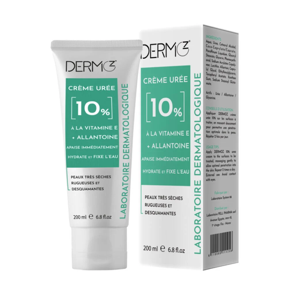 Dermoz-creme-Uree-10-200ml-1-1.jpg Dermoz Creme Uree 10% 200ml