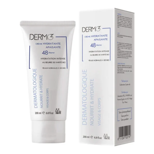 Dermoz Creme Hydratante Apaisante Peaux Normales a Seches 50ml