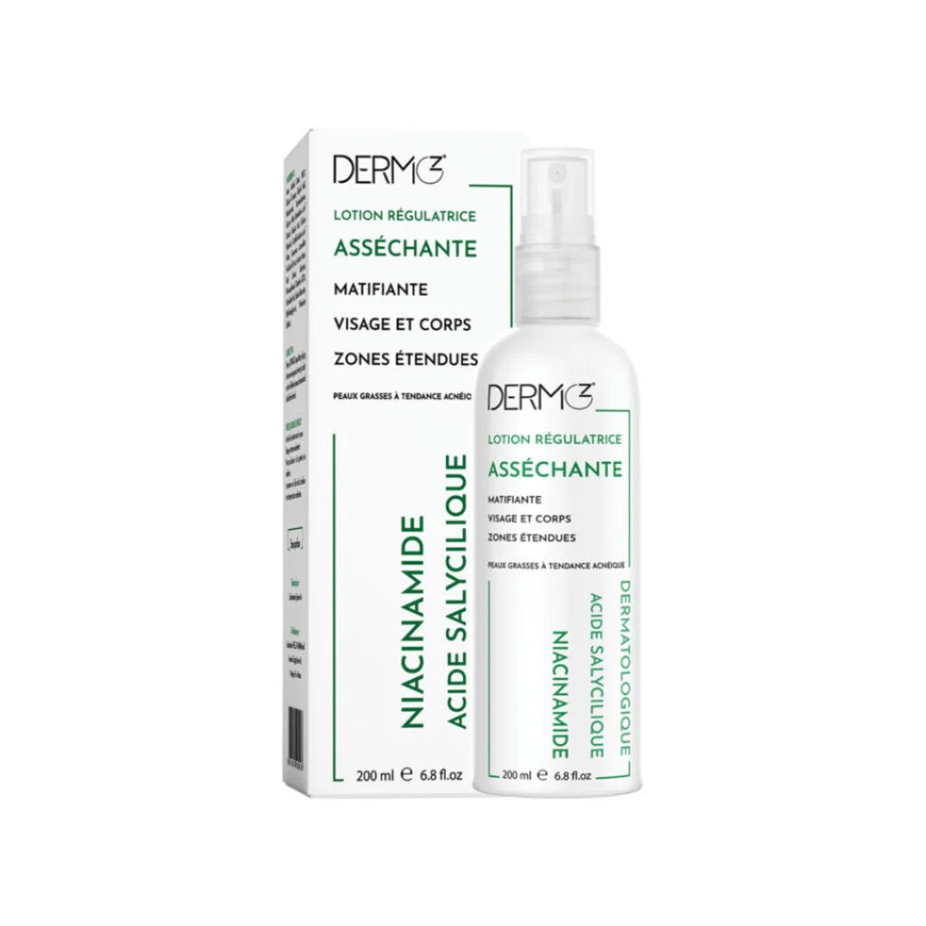 Dermoz-lotion-assechante-anti-acne-1.jpg DERMOZ Lotion Régulatrice Asséchante 200ml