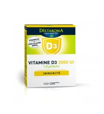Dietaroma Vitamine D3 2000UI Vegetale 40comprimes