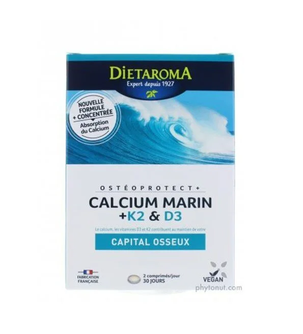 Dietaroma Calcium Marin +K2 & D3 60cps