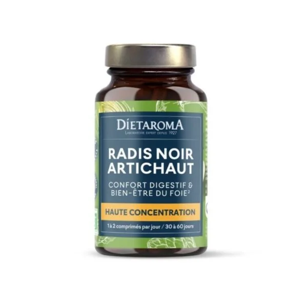 Dietaroma Radis Noir Artichaut 60 Comprimes