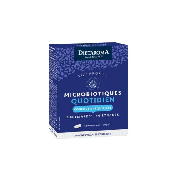 Dietaroma philaromal probiotiques quotidien 20 gelule