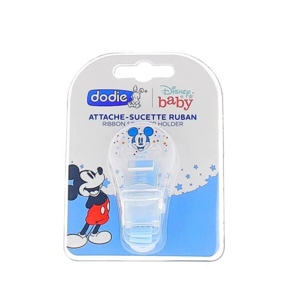 Dodie – Attache-sucette Ruban Disney Baby Mickey