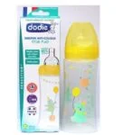Dodie Biberon senstation+ Tétine plate 330ml + 6m jardin