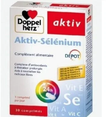 Doppel Herz Aktiv Selenium 30 Comprimes