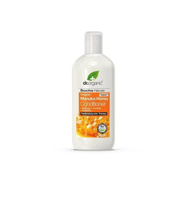 dr-organic-conditionner-manuka-1.jpg Dr Organic Après Shampoing au Miel de Manuka 265Ml