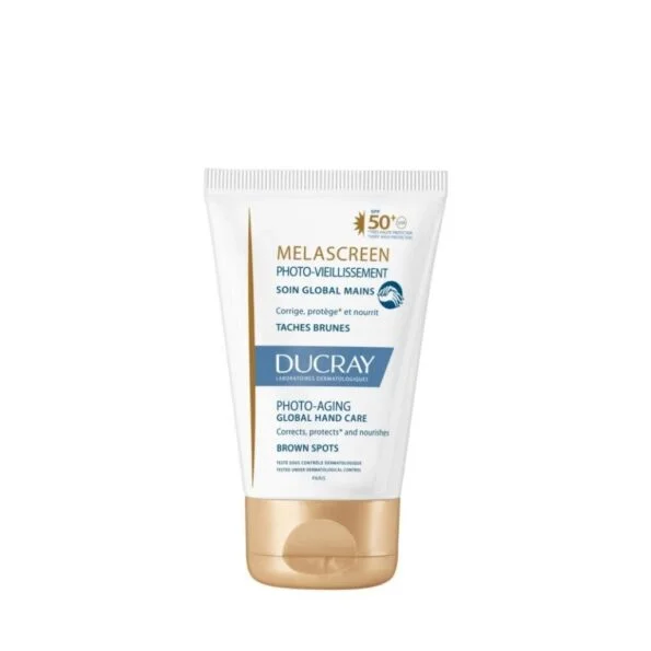Ducray Melascreen Soin Global Mains Photo-vieillissement – Crème anti tache main —  50 ml