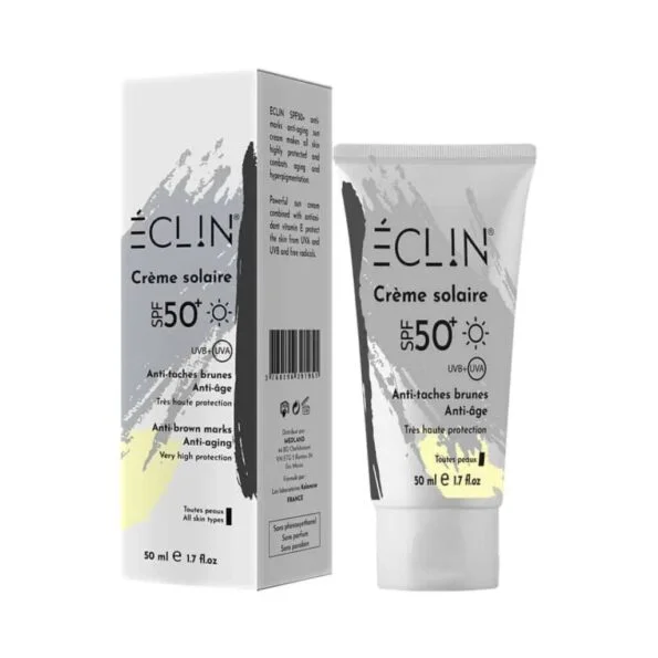 Eclin Ecran Solaire Anti-Tache Anti-Age spf50+ 50ml