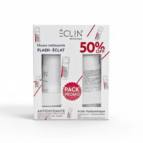 Eclin Mousse Nettoyante Eclat Pack Promo »2eme-50% »