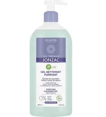 EAU THERMALE JONZAC PURE GEL NETTOYANT PURIFIANT 400 ml