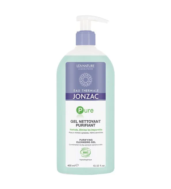 EAU THERMALE JONZAC PURE GEL NETTOYANT PURIFIANT 400 ml