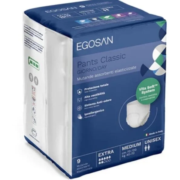 Egosan Pants Classic Adulte Medium 9 Pieces