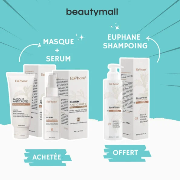 EUPHANE Masque + Sérum = Shampooing Offerte