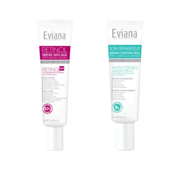 Eviana Duo Pack « Retinol 40ml+Anti-Cernes 30ml »