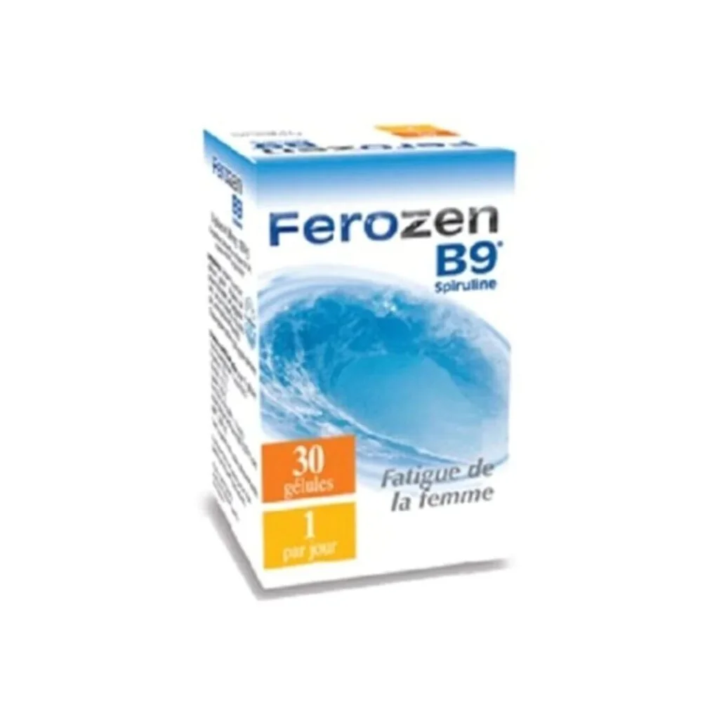 Ferozen-B9-Bte30.jpg Ferozen B9 Boite 30 Gélules