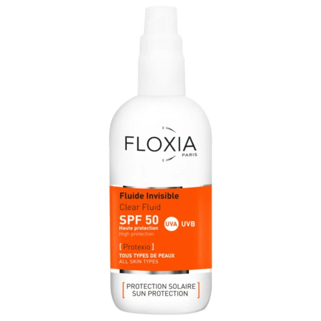 Floxia-Ecran-Fluide-invisible-spf50-100ml.jpg Floxia Ecran Fluide Invisible Spf50+ 100ml