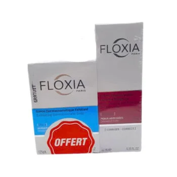 Floxia Duo Pack Creme Regeneratrice 40ml+Savon Exfoliant Dermocosmetique 125g