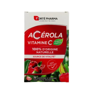 Forte Pharma Acerola vitamine C 36 Comprimes