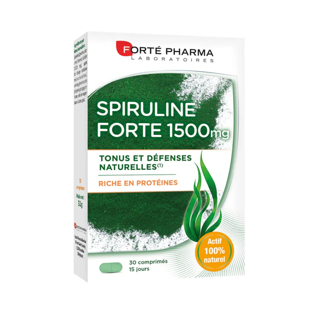 Forte-pharma-Spiruline-forte-1500mg-30-comprimes-1.jpg Forte Pharma Spiruline Forte 1500mg 30 Comprimes