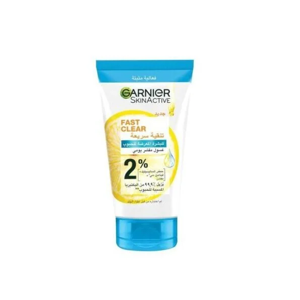 Garnier Fast Clear Daily Exfoliating Wash 50ml