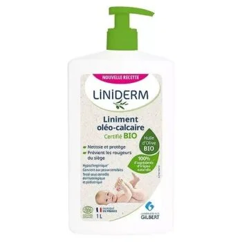 GILBERT LINIDERM Liniment Oléo Calcaire Certifié BIO 1L