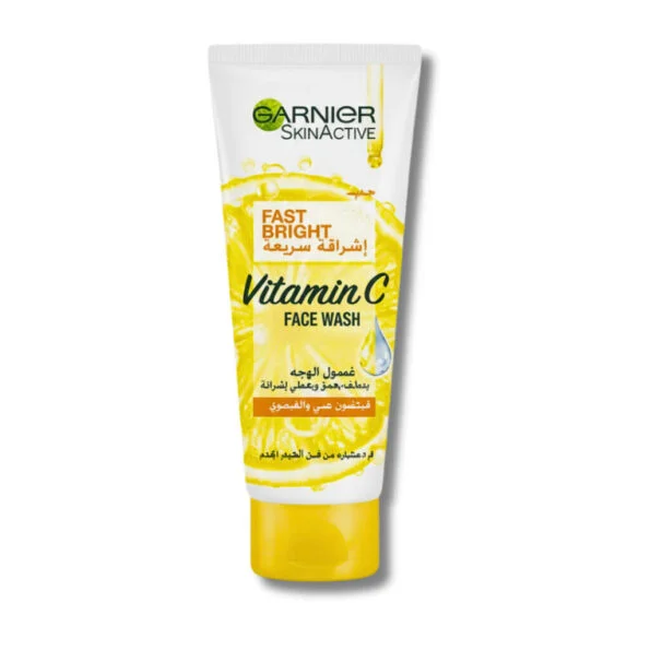 Garnier Fast Bright Vitamin C Face Wash 100ml