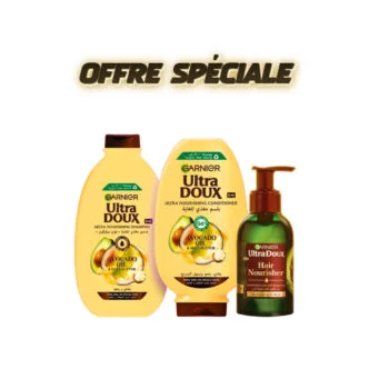 Garnier Routine Avocat Shampoing 200ml+ Apres-Shampoing 200ml + Oil 120ml