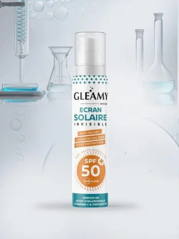 GLEAMY Écran solaire Spf50+ invisible 50ml