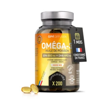 GPH Omega 3 Marines 200 Capsules