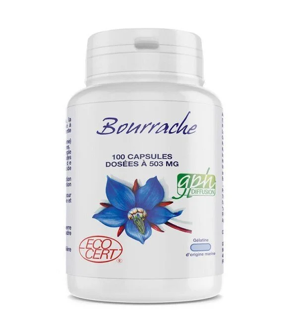 GPH Bourrache 503mg 100 Capsules