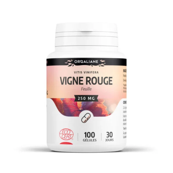 GPH Orgaliane Vigne Rouge 100 Gelules