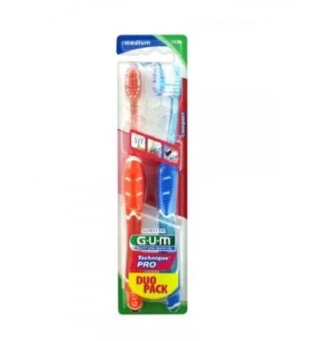 Gum Brosse à Dent Thechnique Pro Duo Souple 1525