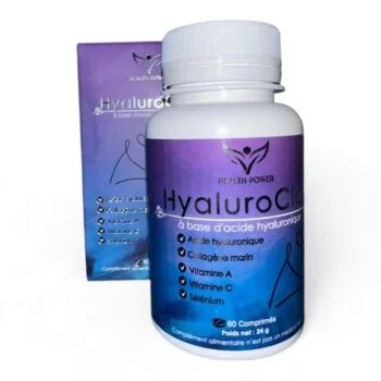 Health Power HyaluroClair à base d’acide hyaluronique 60 Comprimés