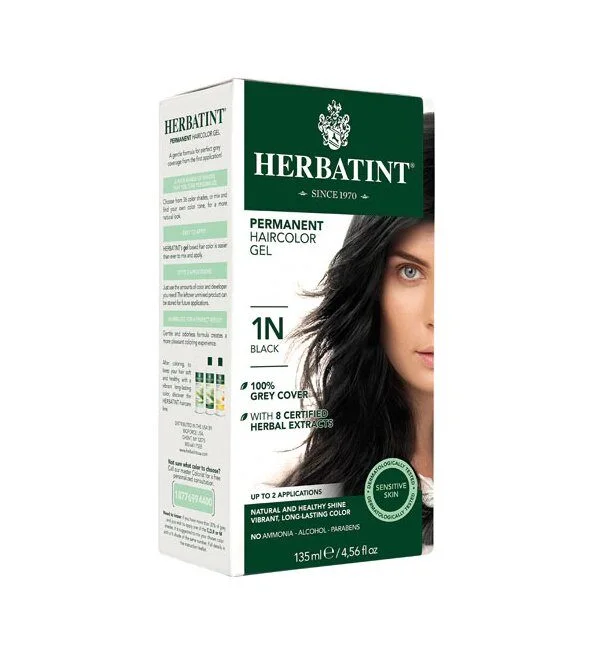Herbatint-1N.jpg Herbatint Soin Colorant Permanent 1N Noire