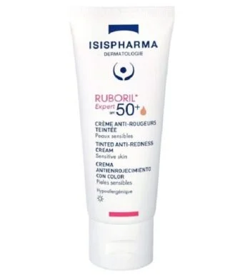 ISISPHARMA RUBORIL Expert SPF50+ Crème Anti Rougeurs Teintée 40ml