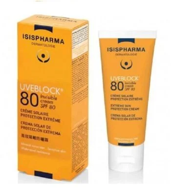 ISISPHARMA Uveblock 80 Invisible spf80 40ml