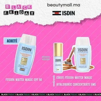 ISDIN Fotoprotector Fusion Fluide 50+50ml = COQUE FUSION WATER MAGIC+HYALURONIC CONCENTRATE 5ML OFFERTES