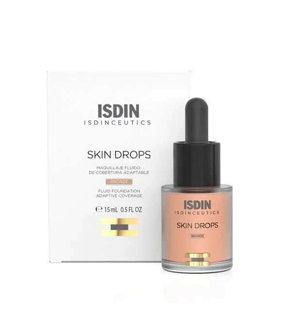 8429420124493-1-1.jpg Isdin Skin drops fond de teint fluide Bronze 15ml